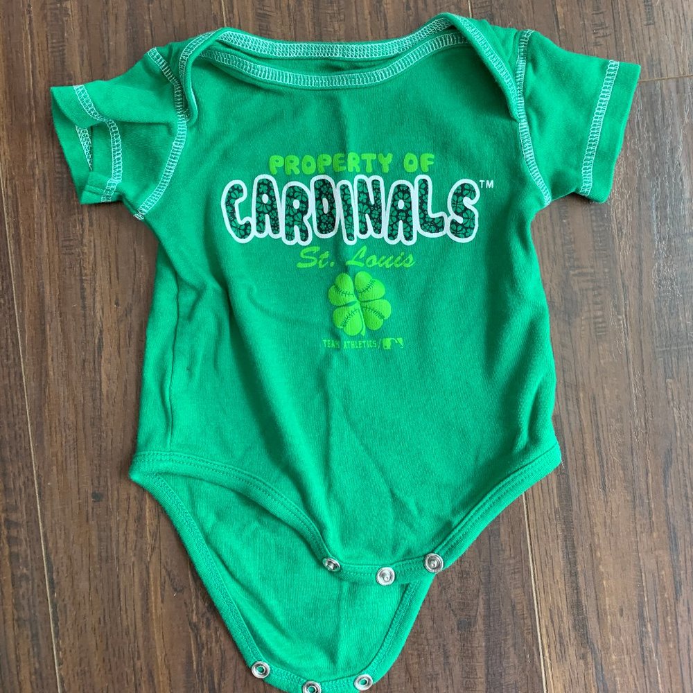 St. Louis Cardinals St. Patrick's Day Onesie